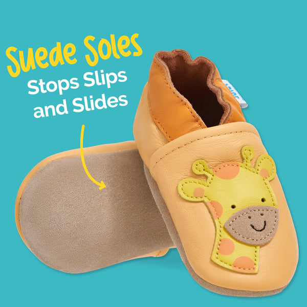 Giraffe Soft Leather Baby Shoes