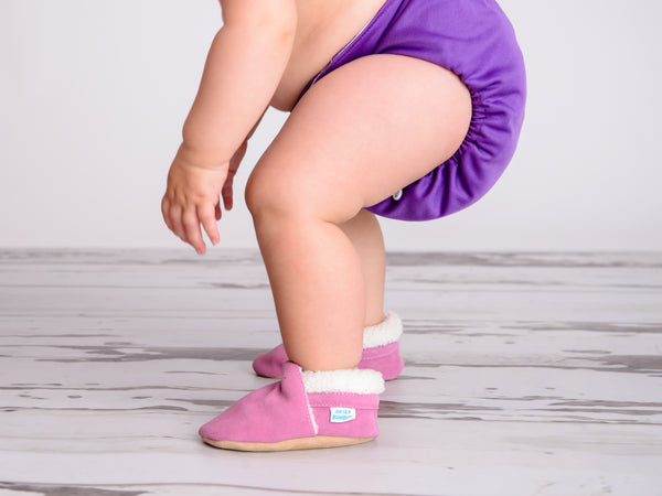 Stripes and Polka Dots Reusable Nappy Kit