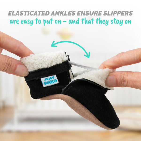 Baby Slippers - Black