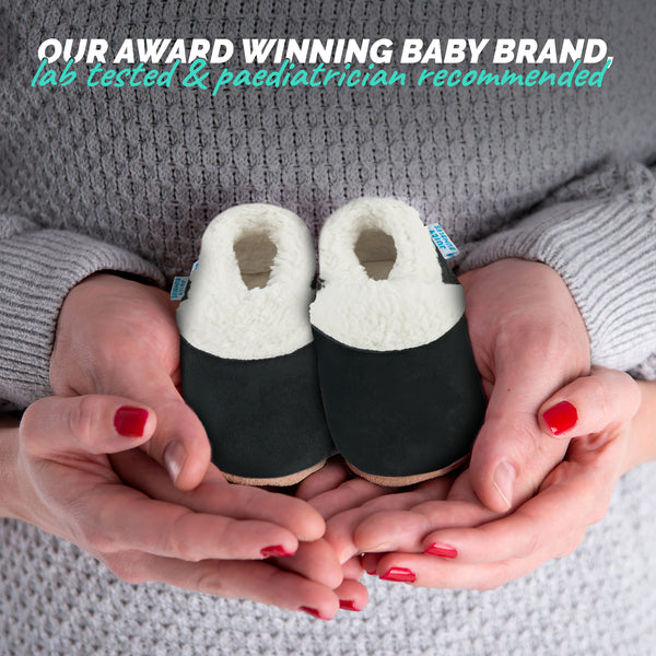 Baby Slippers - Black