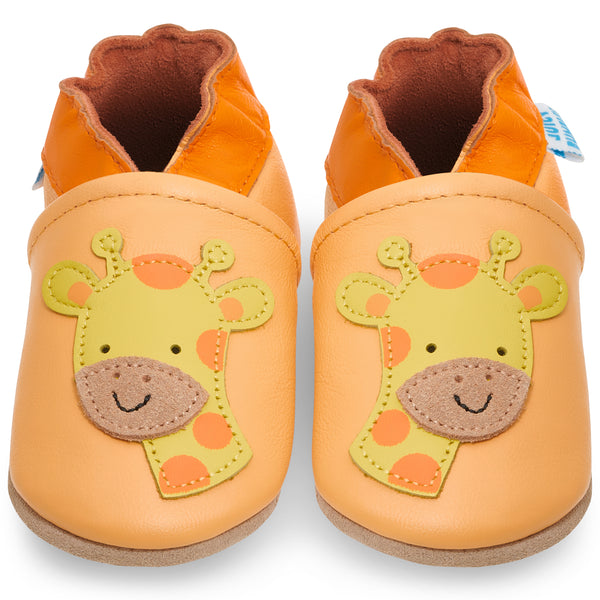 Giraffe Soft Leather Baby Shoes