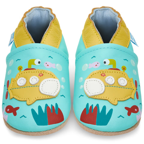 Submarine Soft Leather Baby Shoes